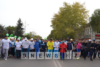 Фотография к новости: Фестиваль здоровья в Петропавловске собрал сотни человек