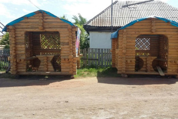 Фотография к новости: «Bastau Бизнес»: Строительство экологических беседок наладила жительница Акмолинской области