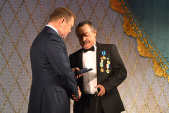 Фотография к новости: В канун Дня Астаны 37 североказахстанцам вручены государственные награды