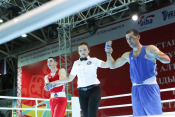 Фотография к новости: Боксеры 6 стран участвуют в турнире на призы Аскара Кулибаева