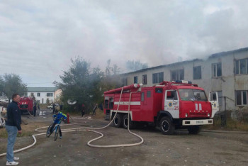 Фотография к новости: Пожар в многоквартирном жилом доме в Алматинской области ликвидирован – КЧС