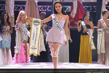 Фотография к новости: 31-летняя блогер из Астаны завоевала титул на «Миссис Вселенная-2017»