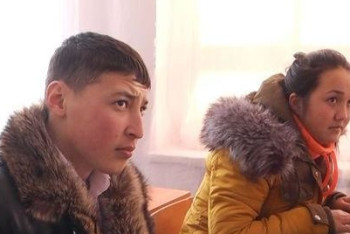 Фотография к новости: В Западном Казахстане школьники мерзнут на уроках