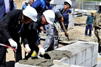 Фотография к новости: В Кызылординской области началось строительство районной больницы