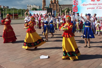 Фотография к новости: Под гусли и балалайки: Актюбинские «Славяне» отметили 20-летие