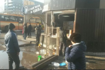 Фотография к новости: Двое работников кафе пострадали во время взрыва в Экибастузе