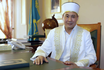 Фотография к новости: Верховный муфтий поздравил казахстанцев с Курбан айтом