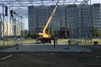 Фотография к новости: На левом берегу столицы появится еще одно открытое пространство для горожан