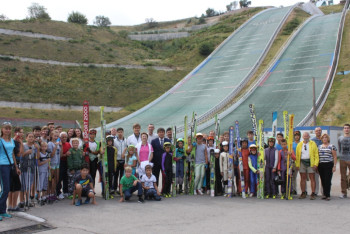 Фотография к новости: Генсек FIS: Комплексы трамплинов в Алматы великолепны