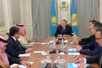 Фотография к новости: Назарбаев поблагодарил Саудовскую Аравию за поддержку в строительстве Астаны