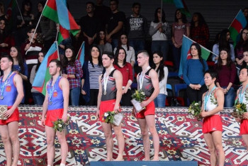 Фотография к новости: Казахстанские гимнасты завоевали Кубок мира в Баку