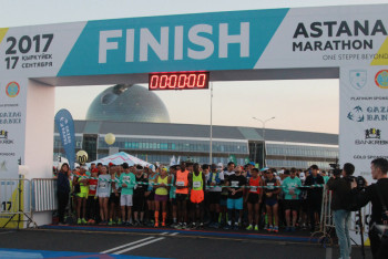 Фотография к новости: Стали известны победители Astana Marathon 2017