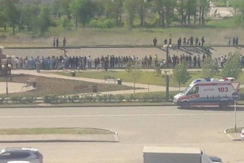 Фотография к новости: В Актобе трое подростков утонули на глазах у толпы людей