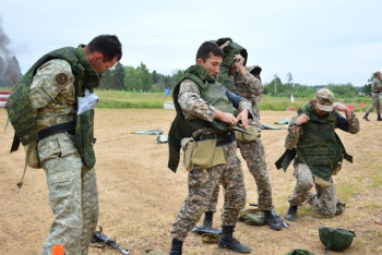 Фотография к новости: Казахстан завоевал II место в конкурсе «Страж порядка» на АрМИ-2017