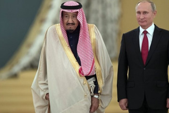 Фотография к новости: У короля Саудовской Аравии случился курьез во время первого визита в Москву