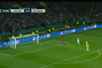 Фотография к новости: Видео второго гола Синклера матча Лиги чемпионов «Селтик» - «Астана»