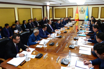 Фотография к новости: В Астане проходят переговоры Сагинтаева с премьером Кыргызстана