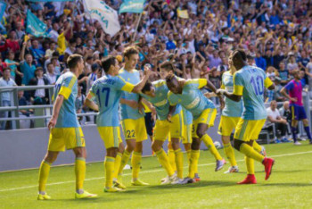 Фотография к новости: «Астана» в четвертый раз подряд стала чемпионом Казахстана по футболу 