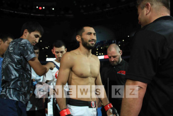 Фотография к новости: Казахстанский боец ММА Арман Оспанов потерпел первое поражение в карьере