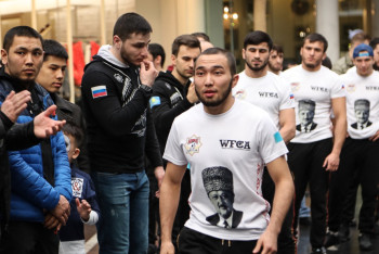 Фотография к новости: Бойцы турнира WFCA 35 в Астане померялись взглядами