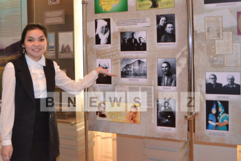Фотография к новости: Рукопись романа Габита Мусрепова выставили в музее Петропавловска