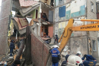 Фотография к новости: Жилец рухнувшего дома в Карагандинской области: Я тоже мог бы там находиться (ФОТО)