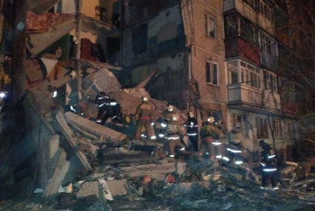 Фотография к новости: В Карагандинской области  обвалился многоэтажный дом, есть жертвы (ФОТО, ВИДЕО)