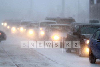 Фотография к новости: В нескольких областях Казахстана ограничено движение автотранспорта