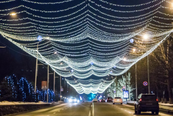 Фотография к новости: Новогодний ночной Алматы (ФОТОРЕПОРТАЖ)