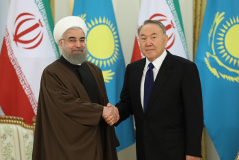 Фотография к новости: Президенты Казахстана и Ирана обсудили укрепление торгово-экономических отношений