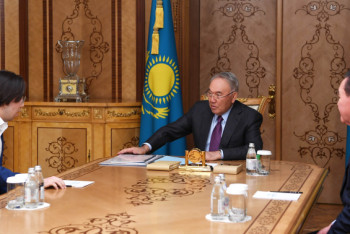 Фотография к новости: Елбасы принял молодого композитора Рахат-Би Абдысагина