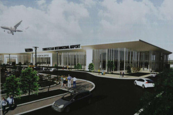 Фотография к новости: В Туркестане заложили фундамент под строительство международного аэропорта