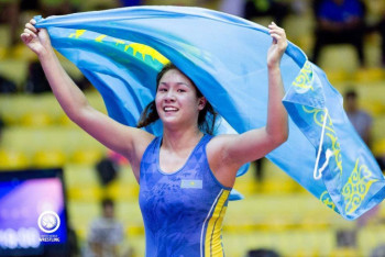 Фотография к новости: Казахстан завоевал две медали на международном турнире по женской борьбе в Италии