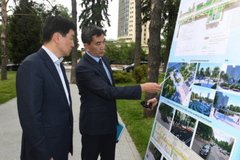 Фотография к новости: Байбек проверил подготовку к предстоящей реконструкции улиц Алматы