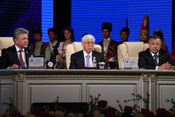 Фотография к новости: Ключевые направления межнациональной политики обсудили в Алматинской области