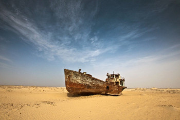 Фотография к новости: Эксперты предложили построить дамбу на центральном Арале 
