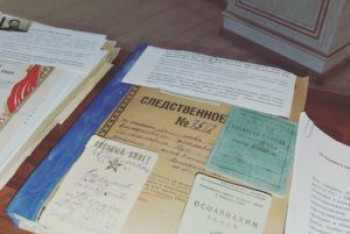 Фотография к новости: Выставка уникальных уголовных дел открылась в Костанае