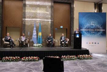 Фотография к новости: Участие женщин-миротворцев в миссиях ООН обсудили в Казахстане