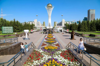 Фотография к новости: Более 8 млн цветов высадят в Нур-Султане