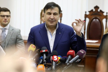 Фотография к новости: Михаил Саакашвили вернулся в Украину