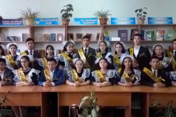 Фотография к новости: Кызылординские выпускники отказались от пышных торжеств