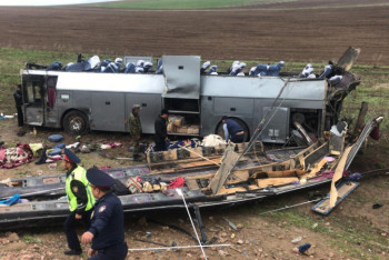 Фотография к новости: Озвучена предварительная причина ДТП, унесшего жизни 11 человек в Жамбылской области