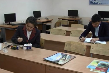 Фотография к новости: В СКО школьники зарабатывают на магнитах с пейзажами