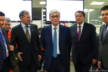 Фотография к новости: Токаев прибыл в Атырау