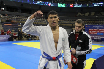 Фотография к новости: Актюбинские спортсмены завоевали золото и серебро на чемпионате мира по рукопашному бою