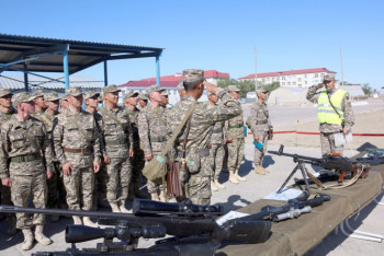 Фотография к новости: Военнослужащие РК перешли на летнее обучение 