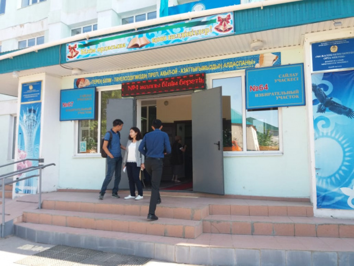  На избирательном участке №65. Фото автора.