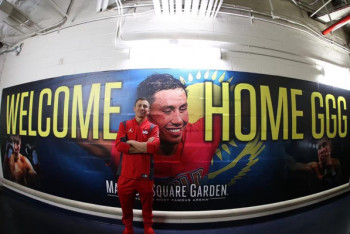 Фотография к новости: Головкин отправил Роллса в глубокий нокаут 