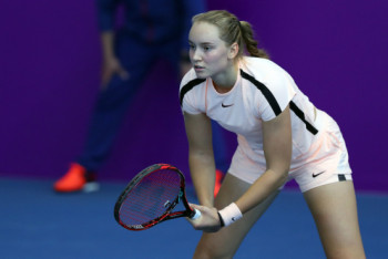 Фотография к новости: Теннисистка Рыбакина вышла в основную сетку Libema Open 