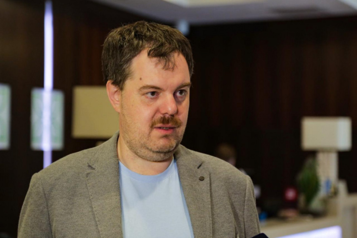  Политолог Андрей Чеботарев. Фото Армана Мухатова